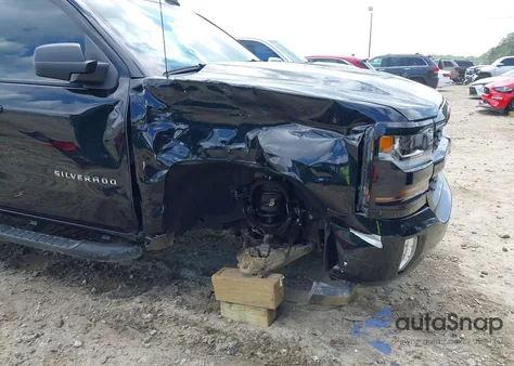 2018 Chevrolet Silverado 1500 Custom из США, поврежденный, VIN 1GCRCPEC0JZ271700